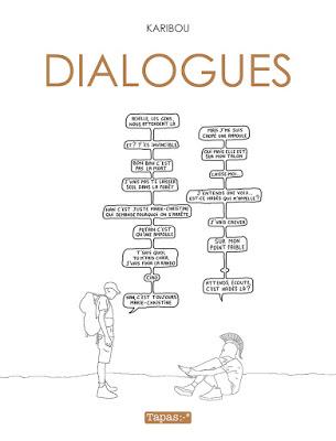 couverture de Dialogues de Karibou chez Delcourt
