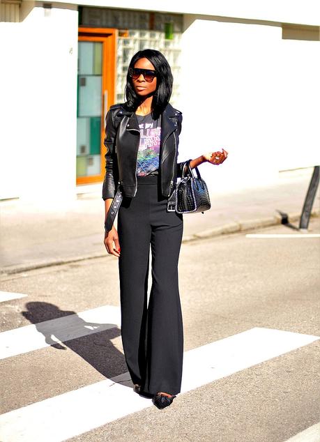 perfecto-zara-look-t-shirt-imprime-rock-pantalon-large-taille-haute-sac-falabella-stella-mccartney