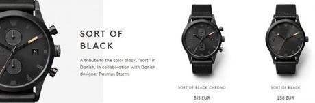 SORT OF BLACK by TRIWA