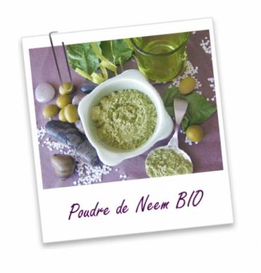   POUDRE AYURVÉDIQUE DE NEEM BIO  
 Connu pour...