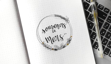 Bullet journal  #3  Mars, le printemps arrive !