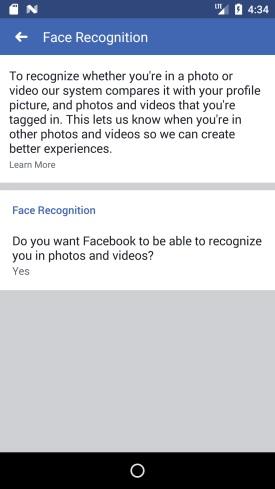 Comment activer / désactiver la reconnaissance faciale dans Facebook?