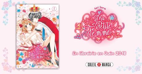 Le shôjo Ma Petite Femme d’Airi SANO annoncé chez Soleil Manga