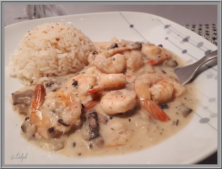 Crevettes à la Normande