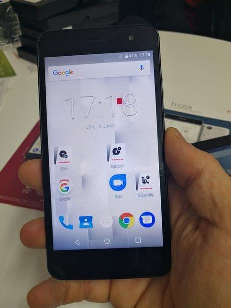 MWC 2018 : Thomson lance 3 nouveaux smartphones à partir de 99 €