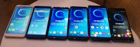 MWC 2018 : Alcatel propose une très large gamme de smartphones 18:9 sur le MWC