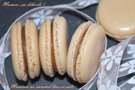 Macaron au caramel beurre salé