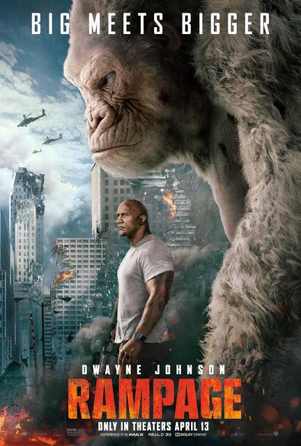 Nouvelle affiche US pour Rampage de Brad Peyton