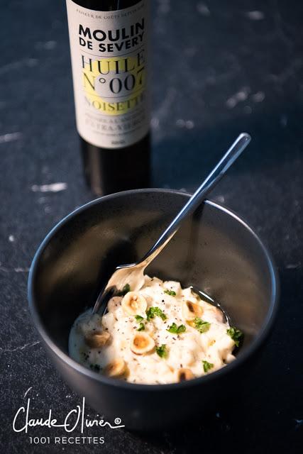 Un risotto de céleri, du travail, mais c'est top !