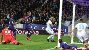 Marseille s'impose en fin de match 2 buts à 1 face à Toulouse