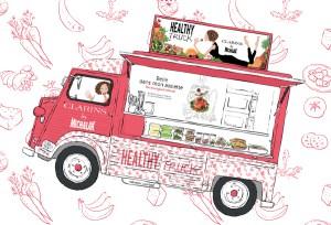 Le Healthy Truck Clarins by Michalak c’est aujourd’hui ! Le Healthy Truck Clarins by Michalak c’est aujourd’hui !