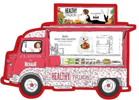 Le Healthy Truck Clarins by Michalak c’est aujourd’hui !