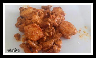 Porc au paprika champignon à l'actifry