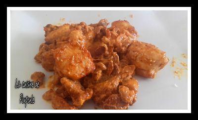 Porc au paprika champignon à l'actifry