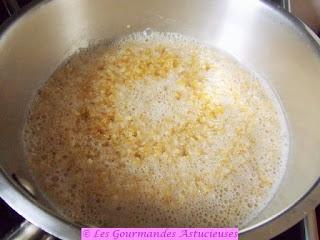 Boulgour santé aux mouron, persil et ail (Vegan)