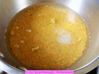 Boulgour santé aux mouron, persil et ail (Vegan)