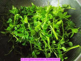 Boulgour santé aux mouron, persil et ail (Vegan)