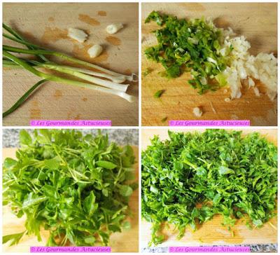 Boulgour santé aux mouron, persil et ail (Vegan)