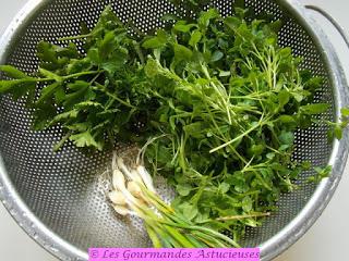 Boulgour santé aux mouron, persil et ail (Vegan)