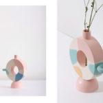 Les vases colorés en céramique de la collection Meme signée Katia Tolstykh