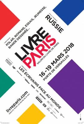 Deux salons du livre sur Paris du 16 au 19 mars 2018