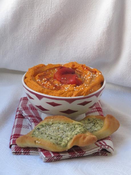 Houmous aux poivrons rouges Houmous aux poivrons rouges