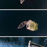 DESIGN : Une île flottante avec un seul arbre au port de Copenhague