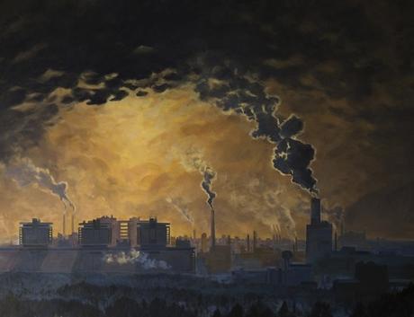 KAZoART – La wishlist du Gentleman Moderne tableau peinture kazoart cheminees et fumees