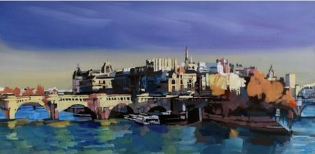 KAZoART – La wishlist du Gentleman Moderne tableau peinture kazoart le pont neuf paris