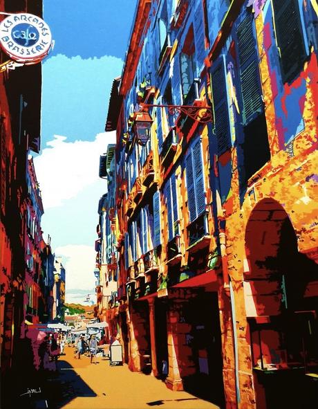 KAZoART – La wishlist du Gentleman Moderne tableau peinture kazoart les arcades bayonne