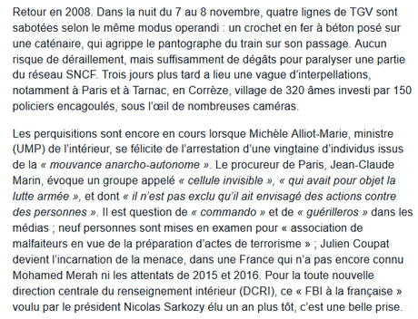 #Tarnac, ou l’histoire magistrale d’une tartufferie d’Etat (et de la peur du ridicule…) #Tarnac, ou l’histoire magistrale d’une tartufferie d’Etat (et de la peur du ridicule…)