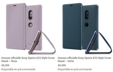 housse officielle Sony Xperia XZ2 mobile fun 12