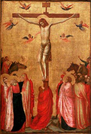 crucifixion Giotto Vers 1319 1320 musee des BA de Strasbourg