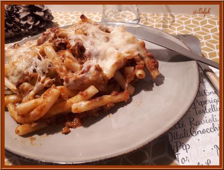 Gratin de Macaroni à la Bolognaise Gratin de Macaroni à la Bolognaise