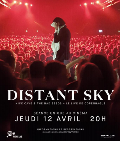 Nick Cave & the bad seeds, soirée unique au cinéma le 12 avril du show événement de Copenhague