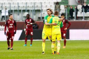 Derniers matchs de la 30ème journée en images Match nul 1 but partout entre Metz et Nantes