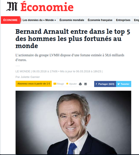 La question de Bernard Arnault
