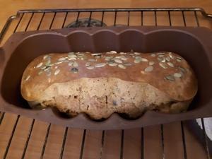 Breadcake à la patate douce et graines de courge Cliquer sur les photographies pour les agrandir