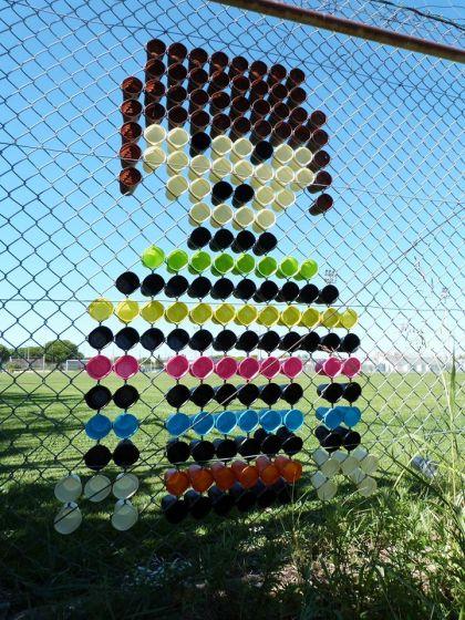 Art de rue gobelets par la Gobi Family Art de rue gobelets par la Gobi Family