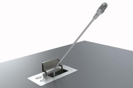 Le microphone de table rétractable : une solution moderne et intégrée