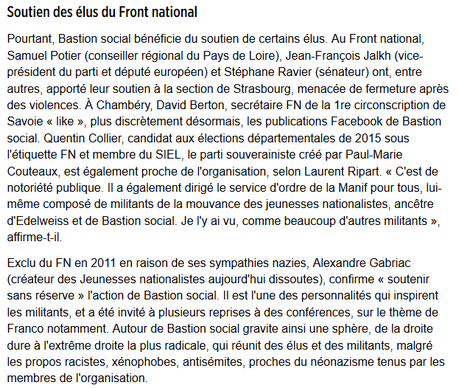 ces élus du #FN qui soutiennent les nazillons du #BastionSocial ces élus du #FN qui soutiennent les nazillons du #BastionSocial