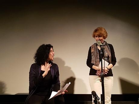 Laurence Verrey, invitée de Tulalu!?, au cinéma Bellevaux, à Lausanne Edmée Fleury et Laurence Verrey