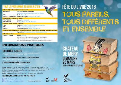 Salon du livre de Méry-sur-Oise – Mars 2018