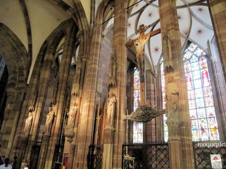 La France - Strasbourg -  La Cathédrale et son intérieure 1