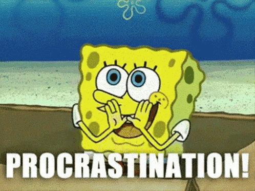 Vive la journée de la Procrastination !