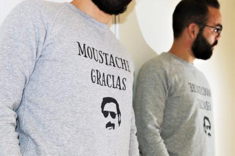 Moustache Gracias Senor ! by T-shirt Corner