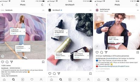 Instagram présente Shopping pour la vente en ligne !
