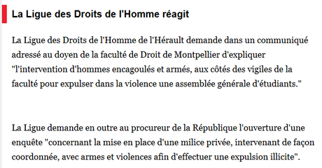 Le doyen de la fac de droit de #Montpellier a du sang sur les mains : il doit démissionner ! #antifa