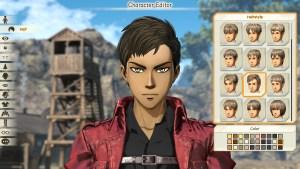 Test Attack on Titan 2 pc xbox one switch ps4 character editor fr