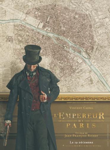 L’empereur de Paris, l’affiche teaser du film de Jean-Michel Richet